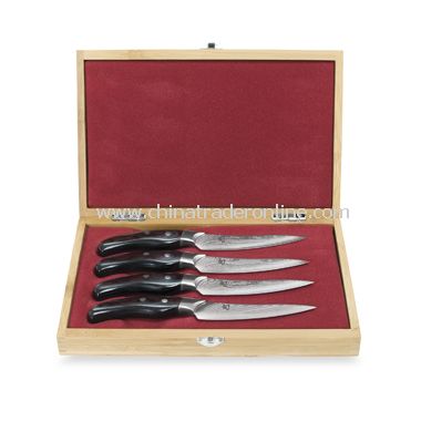 Shun Ken Onion 4-Piece Steak Knife Set