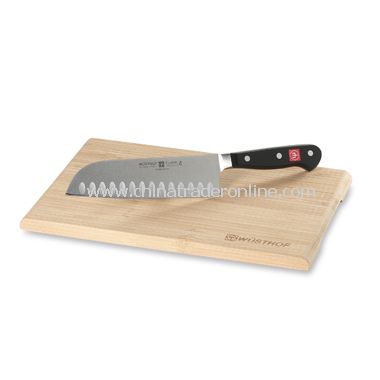 Wusthof Classic Santoku with Board