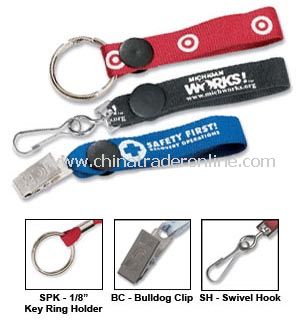 Lace Lanyard Key Tag