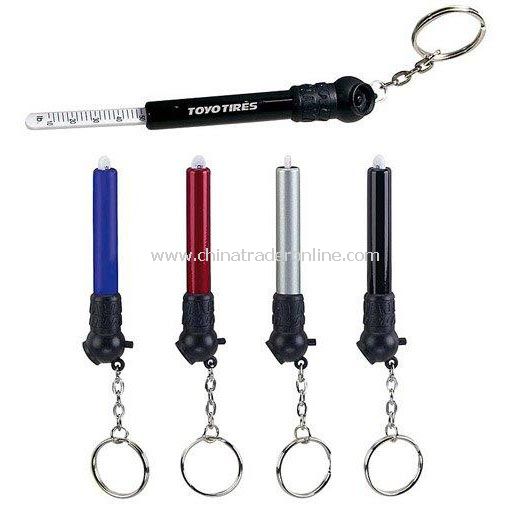 Tire Pressure Gauge Keychain