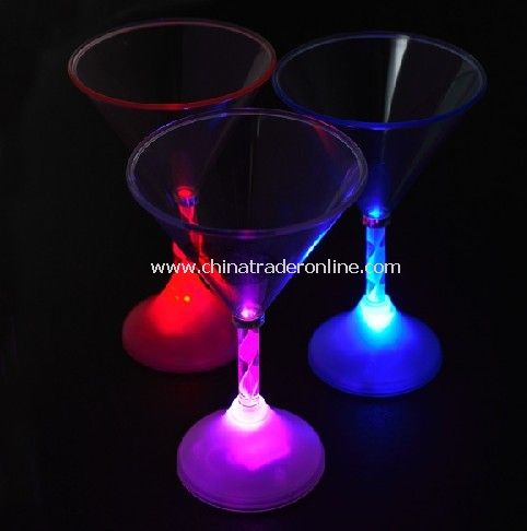 LED Light up Martini Glass