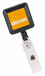 Summit Square Retractable Badge Holder