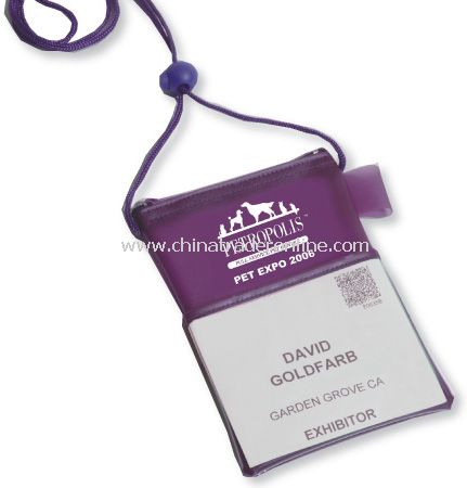 Trade Show Badgeholder