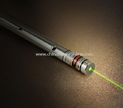 Green Laser Pointer Pen/Flashlight from China