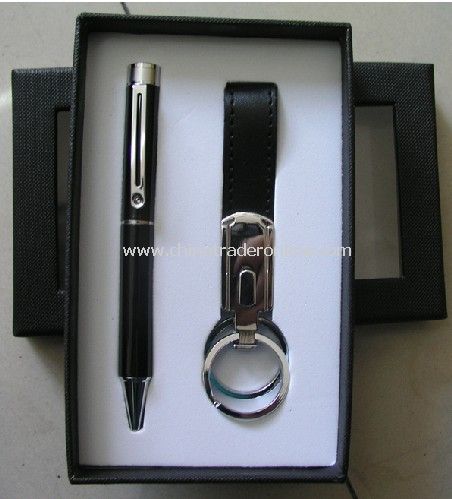 Gift Set Pen with Keychain