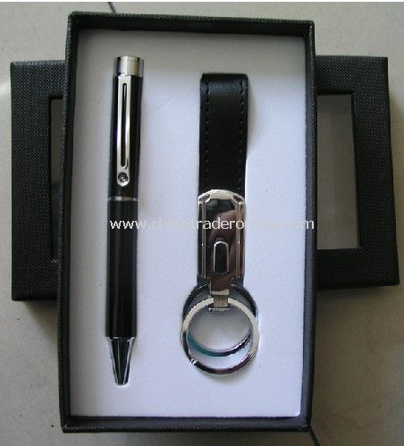 Gift Set Pen with Keychain from China