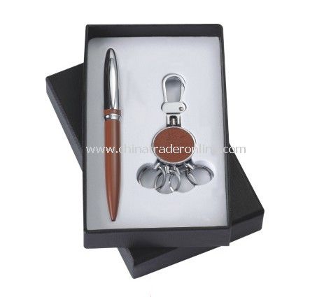 Gift Set Pen with Keychain from China