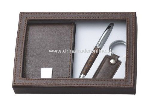 Gift Set Wallet ,Pen , Keychain from China