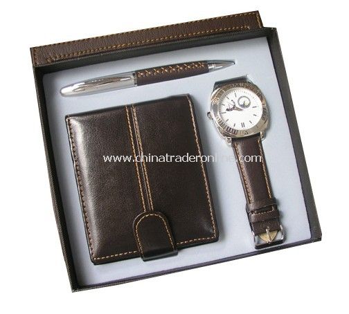 Gift Set Wallet, Watch,Pen