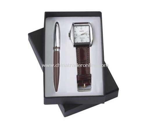 Gift Set With Watch, Ball Pen from China