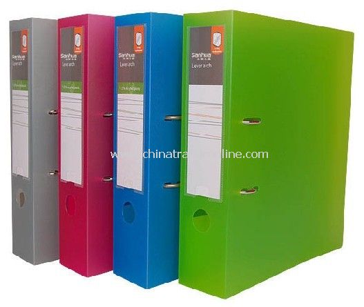 PP Cover Lever Arch File from China