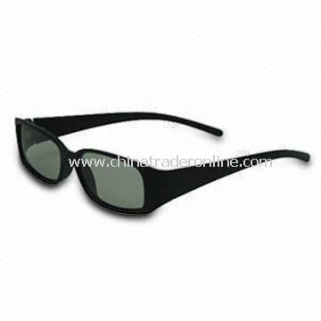 3D Vision Glasses, Available in Cyan and Red Lens, OEM Orders are Welcome