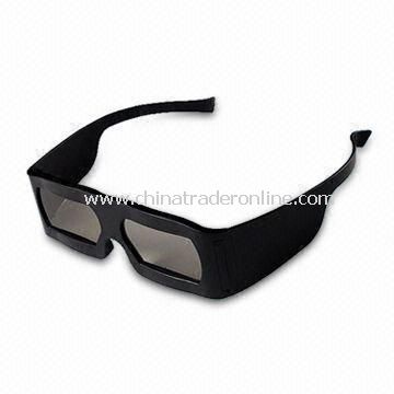 Linear 3D Glass with Polarized Efficiency 99.7% Transmittance 43.5% Use for 3D Theater, 3D TV