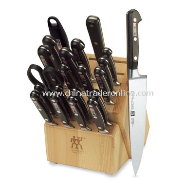 21-Piece Knife Block Set from China