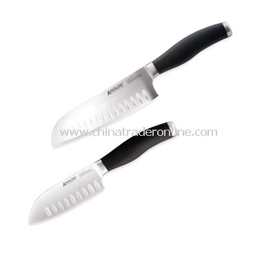 Black Santoku Knife from China