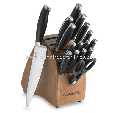 Calphalon Contemporary 17-Piece Knife Block Set from China