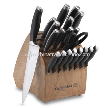 Calphalon Contemporary 21-Piece Knife Block Set from China