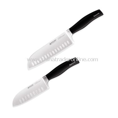 Classic Black Santoku Knife