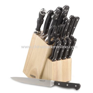 Farberware Classic Forged 22-Piece Knife Block Set from China