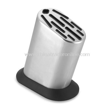 Global Stainless Steel 11-Slot Knife Holder