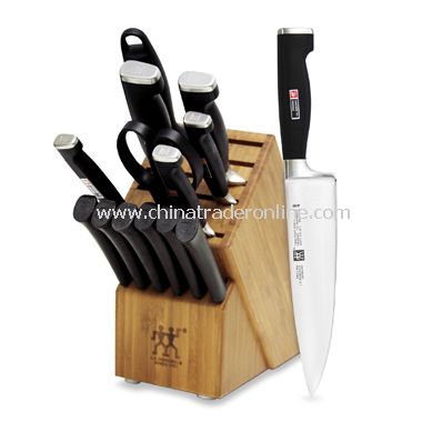 Henckels Four Star II 15-Piece Knife Block Set from China