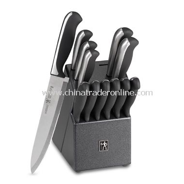 Henckels International Everedge Plus 13-Piece Knife Block Set from China