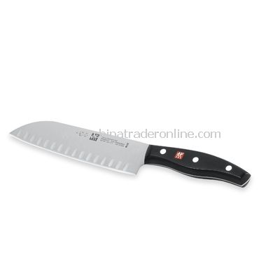 Hollow Edge Santoku Knife from China