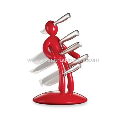 Knife Cutlery Set - Red from China