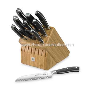 Victorinox Swiss Army 10-Piece Knife and Block Set from China
