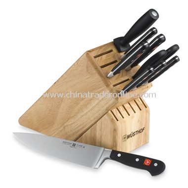 Wusthof Classic Mega 10-Piece Knife Block Set from China