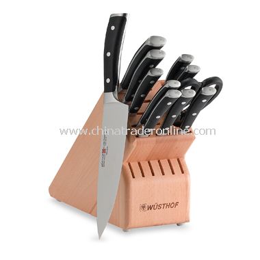 Wusthof Ikon 15-Piece Knife Block Set