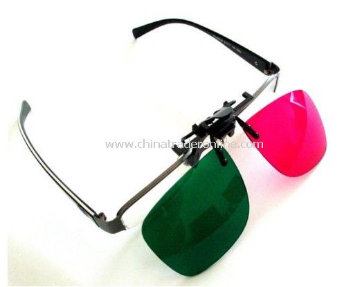 Green Magenta 3D Glasses