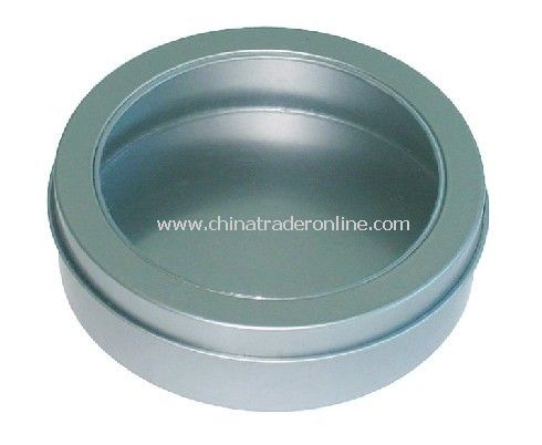 Round Can with PVC Window from China