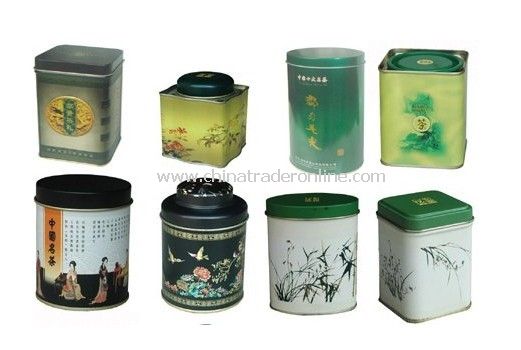 Tea Tin Box from China