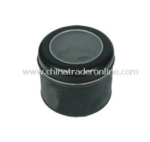 Watch Tin Box, Round Tin Box with Window from China