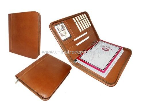 Leather Documents Folder