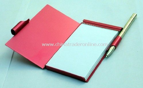 Metal Memo Pad from China