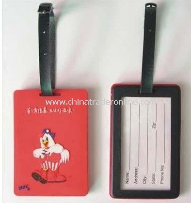 PVC Luggage Tag from China