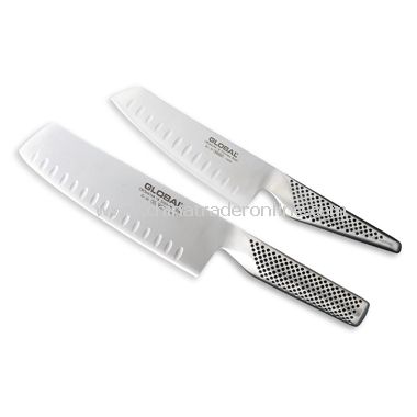 Global 2-Piece Vegetable Knife Set