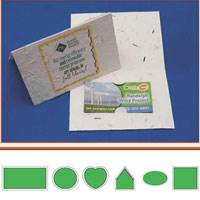 Plantable Seeded Card with Eco-Friendly Magnet from China