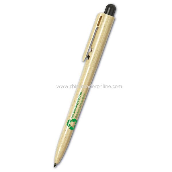 100% recycled plastic barrel Pen