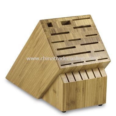 Shun Classic 22-Slot Bamboo Block