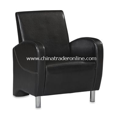 Art Deco Black Club Chair