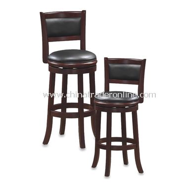 Augusta Swivel Stool - Cherry from China