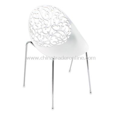 Dahlia White Chairs (Set of 2) from China