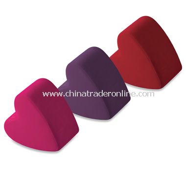 Mini Plush Heart Ottomans