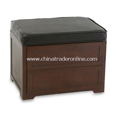 Ottoman with Media Storage from China