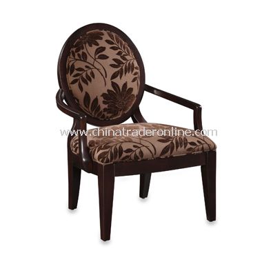 Oval Back Accent Chair