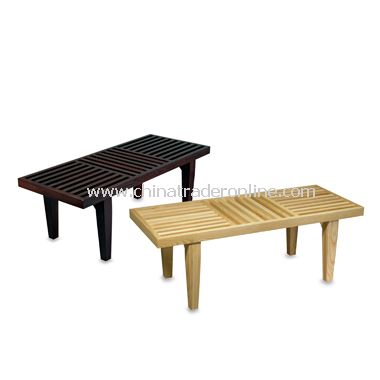 Plaza Slat Bench