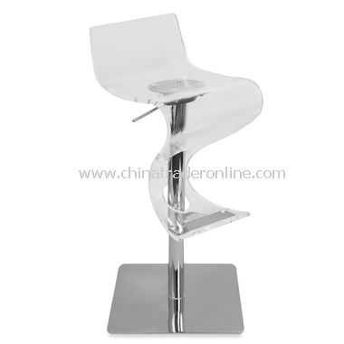 Viva Clear Acrylic Bar Stool